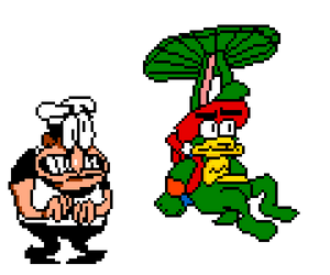 Jazz Jackrabbit in Pizza Tower style 3