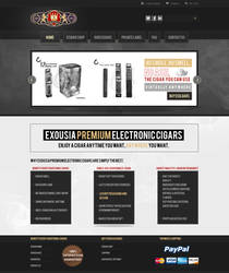 Exousia Website design