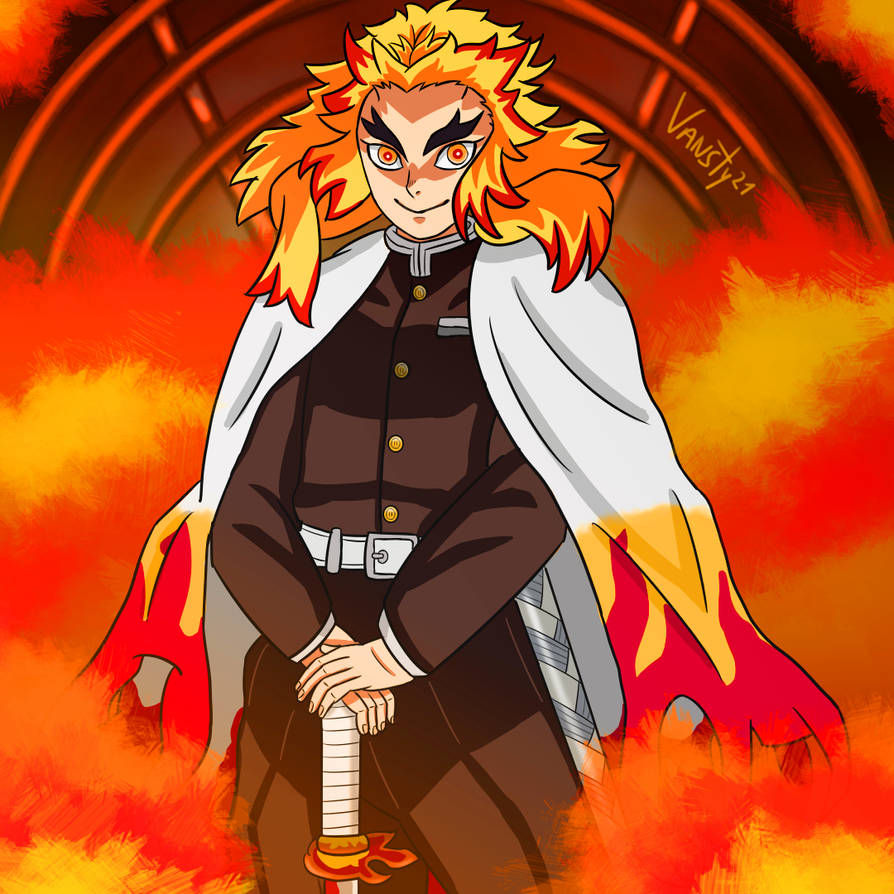 Rengoku Kyojuro by Vansty8 on DeviantArt