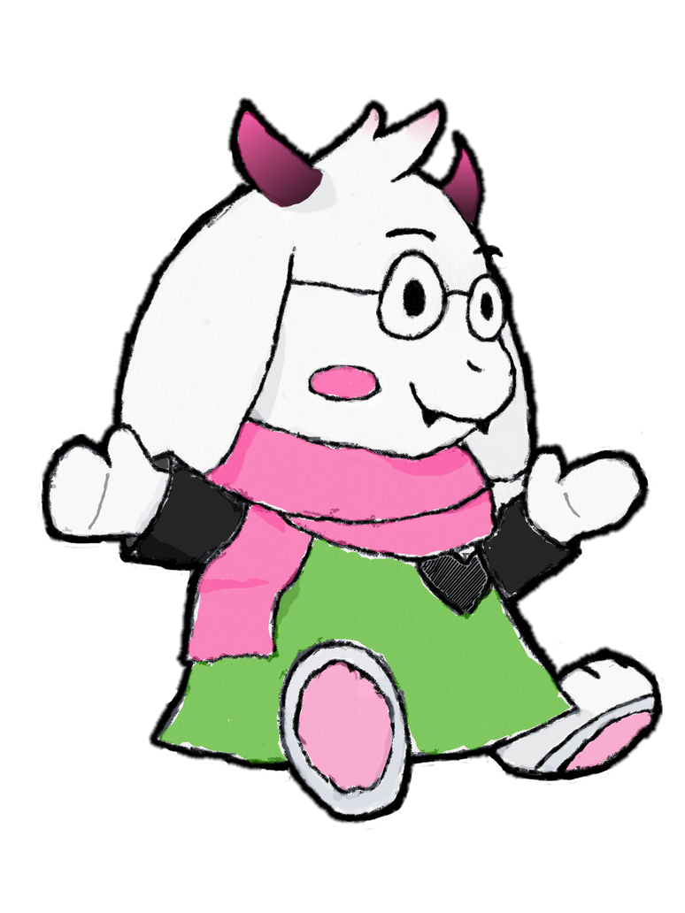 Princess Ralsei Ralsei Plush - Deltarune by DarkRyeU on DeviantArt