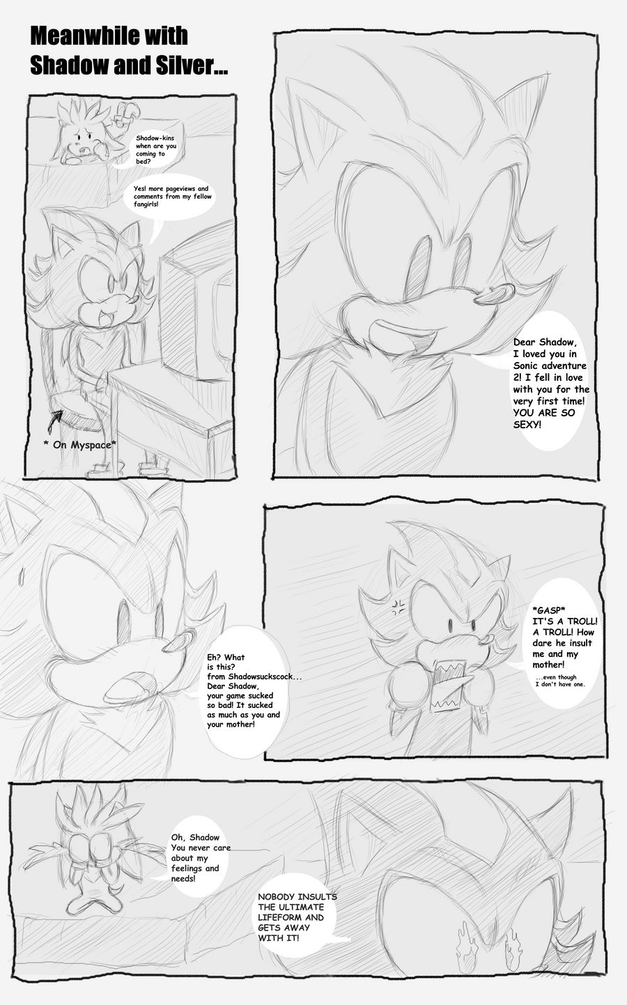 Sonic x Silver x Shadow on A-A-Sonic-Shipping - DeviantArt