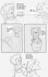 Sonic got Amy Pregnant Pg 19 by sonicxamy09