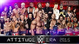 WWE Attitude Era 2015 Wallpaper