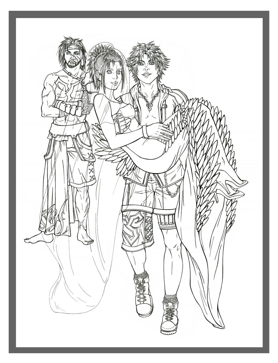 Final Fantasy X Yuna Tidus And Jecht Lines By Marvolo San On Deviantart Final Fantasy X Yuna Tidus And Jecht Lines By Marvolo San On Deviantart