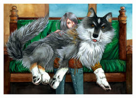 Overgrown Puppy and Jill