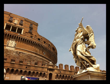 Guardian angel in Rome