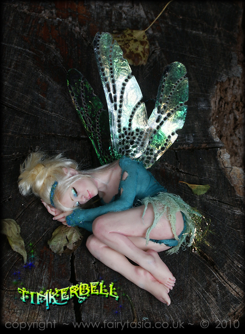 OOAK Sleepy Tinkerbell Fairy 1