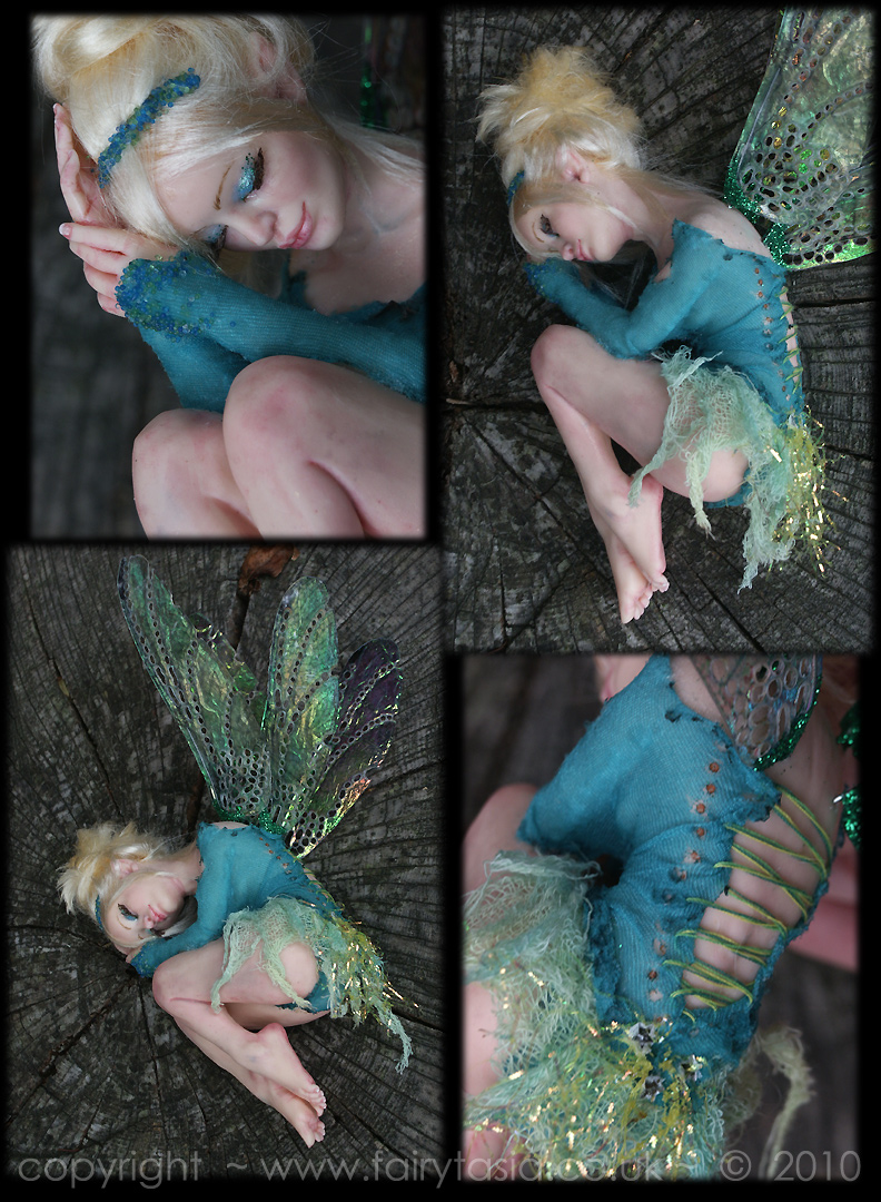 OOAK Sleepy Tinkerbell Fairy 3