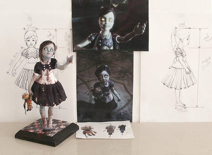 Little Sister Bioshock Sculpture Reference Shots