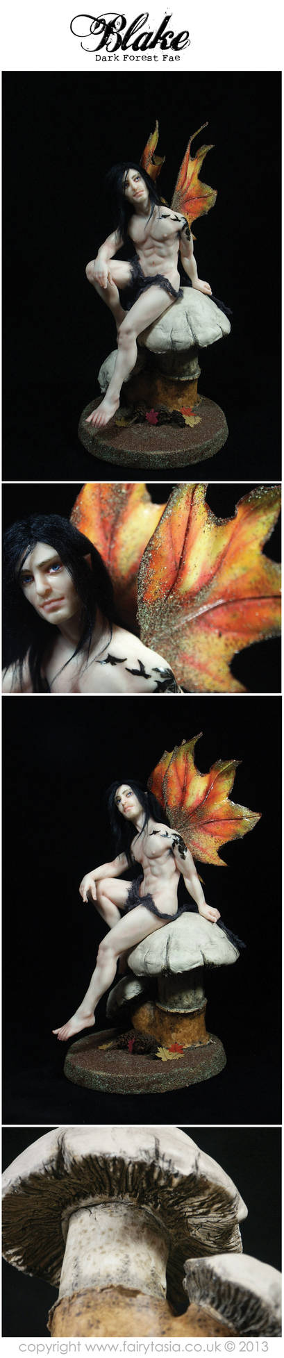 FAIRYTASIA - Blake - Sexy OOAK Dark Forest Fae 1