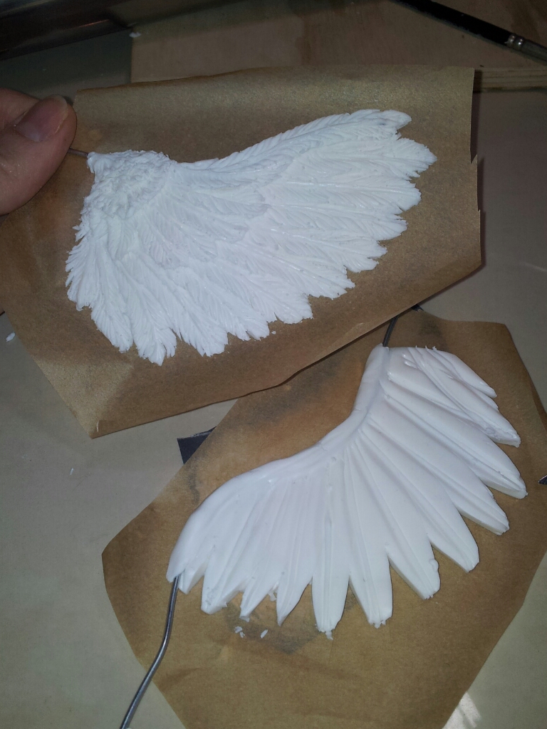 Fairytasia OOAK Angel Wings WIP