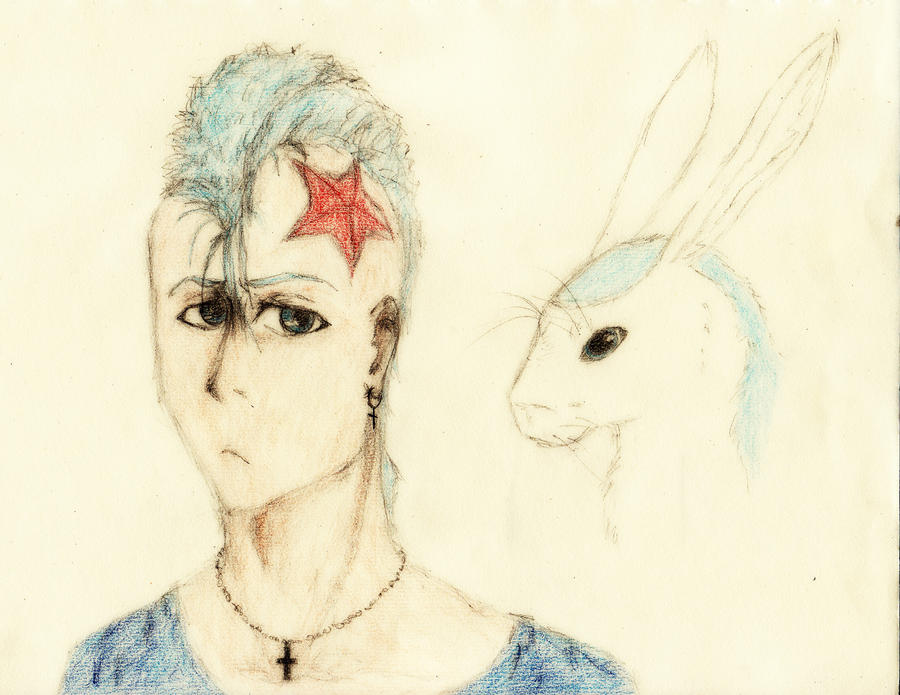 Blue Rabbit Deviantart Blue Rabbit by Frozenwolfdragon on DeviantArt
