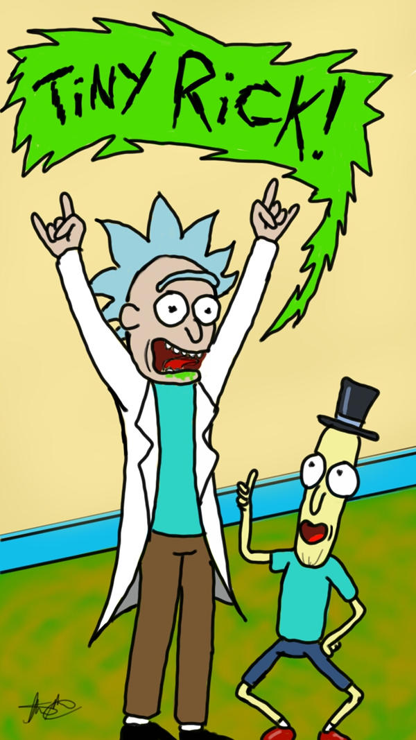 Tiny Rick By Bri On On DeviantArt tiny-rick-by-bri-on-on-deviantart