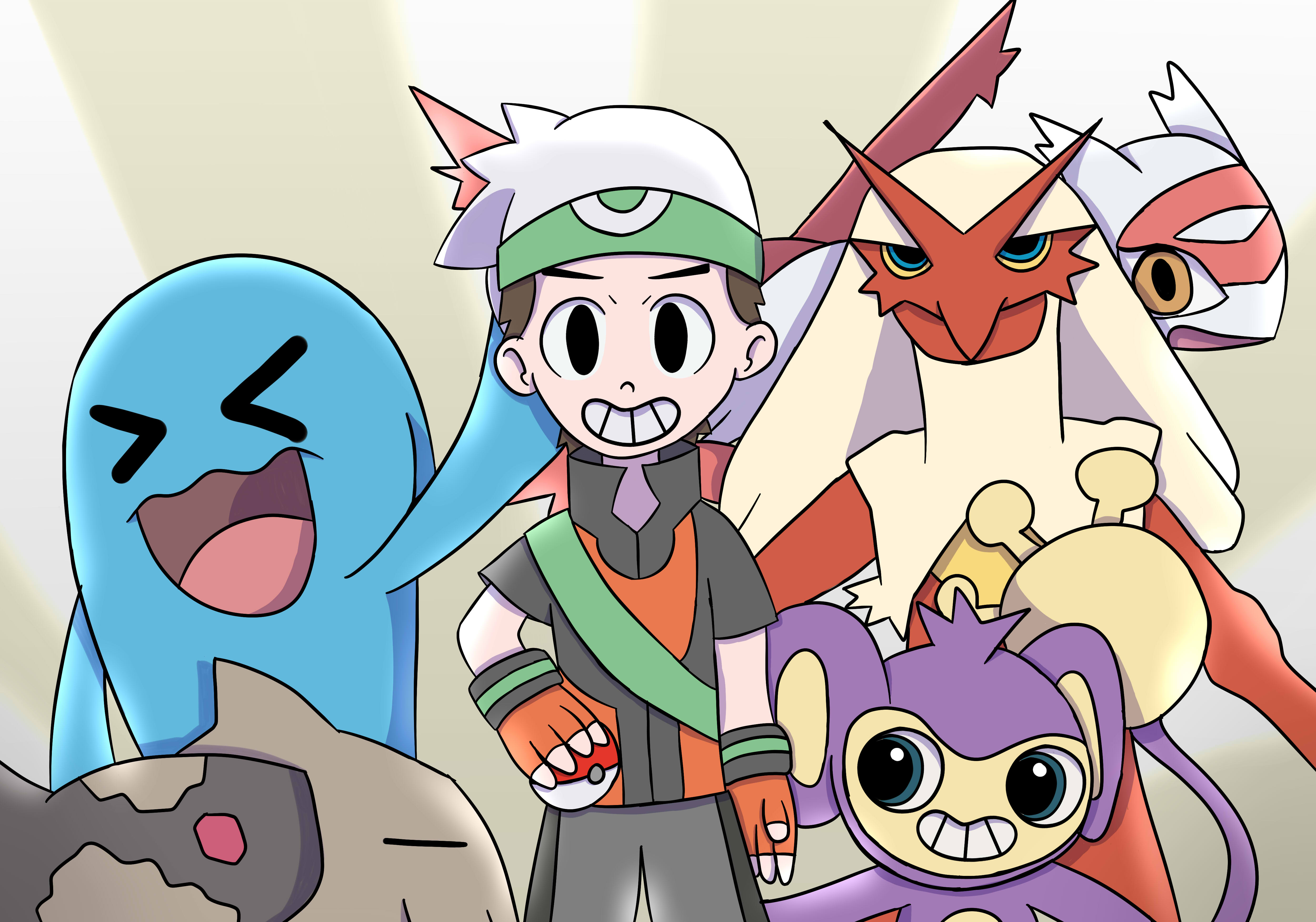 Pokemon Emerald Randomizer Nuzlocke Team by LordUnnamed on DeviantArt