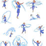 Waterbender Gestures