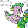 Spike roughing up Waspinator