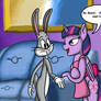 Twilight Sparkle and Bugs Bunny