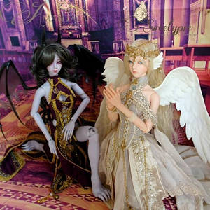 Angel and Demons  Soom Migma and Amphibel