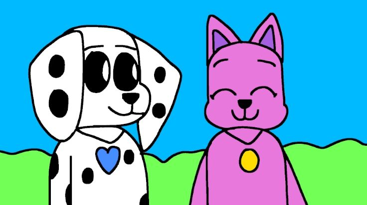 Dogs and Cats hanging out together