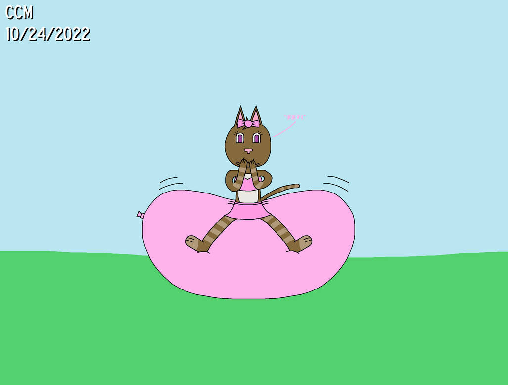 Rosie's Balloon Giggle by CuteCatsMaryland on DeviantArt