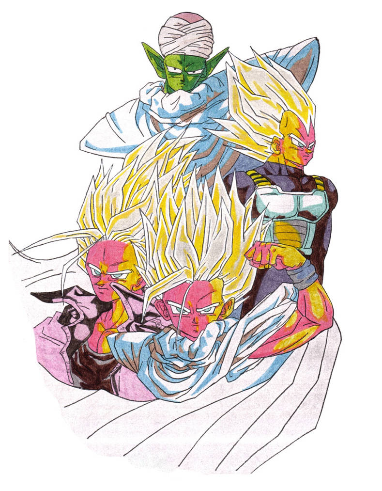 Super Sayan group by CalamityJade on DeviantArt