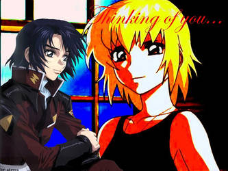 Athrun and Cagalli Wallpaper8