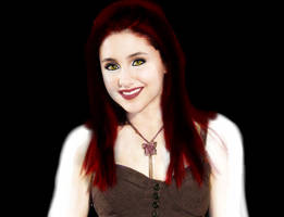 Caterina Valentine as a Vamp.