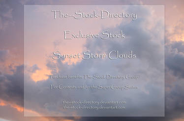 Sunset Storm Clouds 6