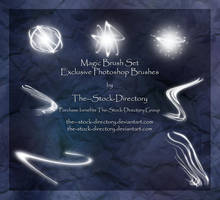 Magic Brush Set by The--Stock-Directory