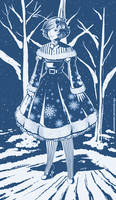 Kamiko - Snowflake Lolita Dress