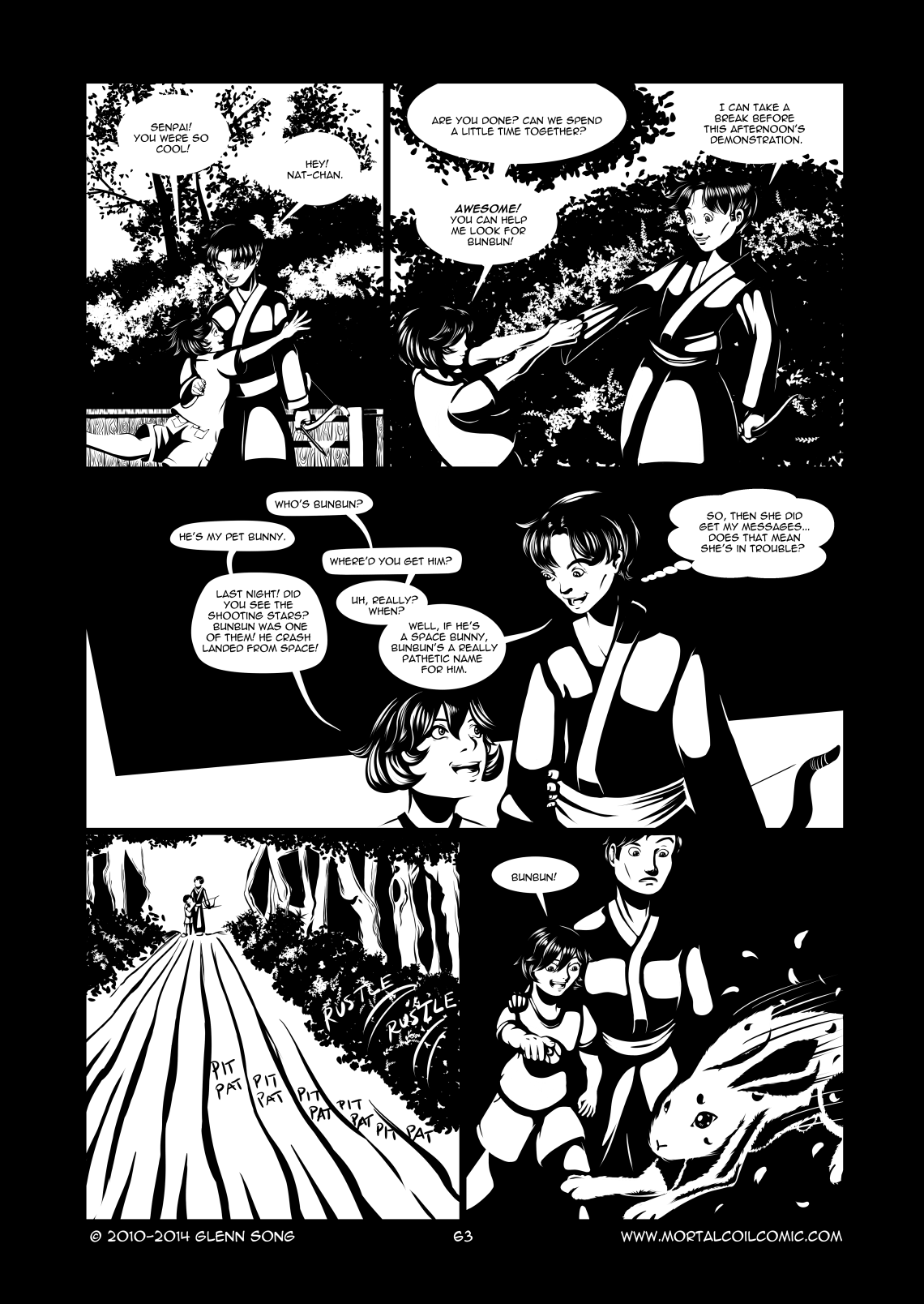 The Rabbit and the Moon, Lost and Found Page 2