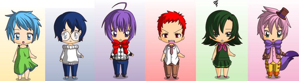 Inside Out (Chibi Human Version) by KiratheMemeQueen on DeviantArt