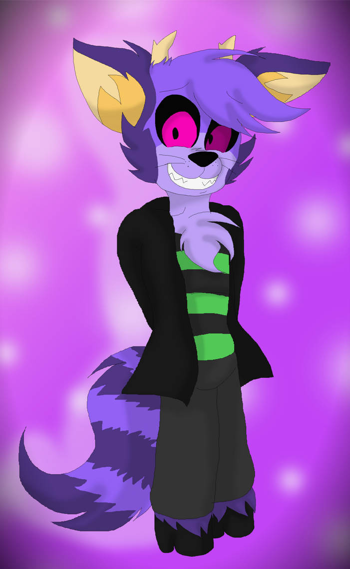 ~Purple Racoon-Deer Boi~ by KiratheMemeQueen on DeviantArt