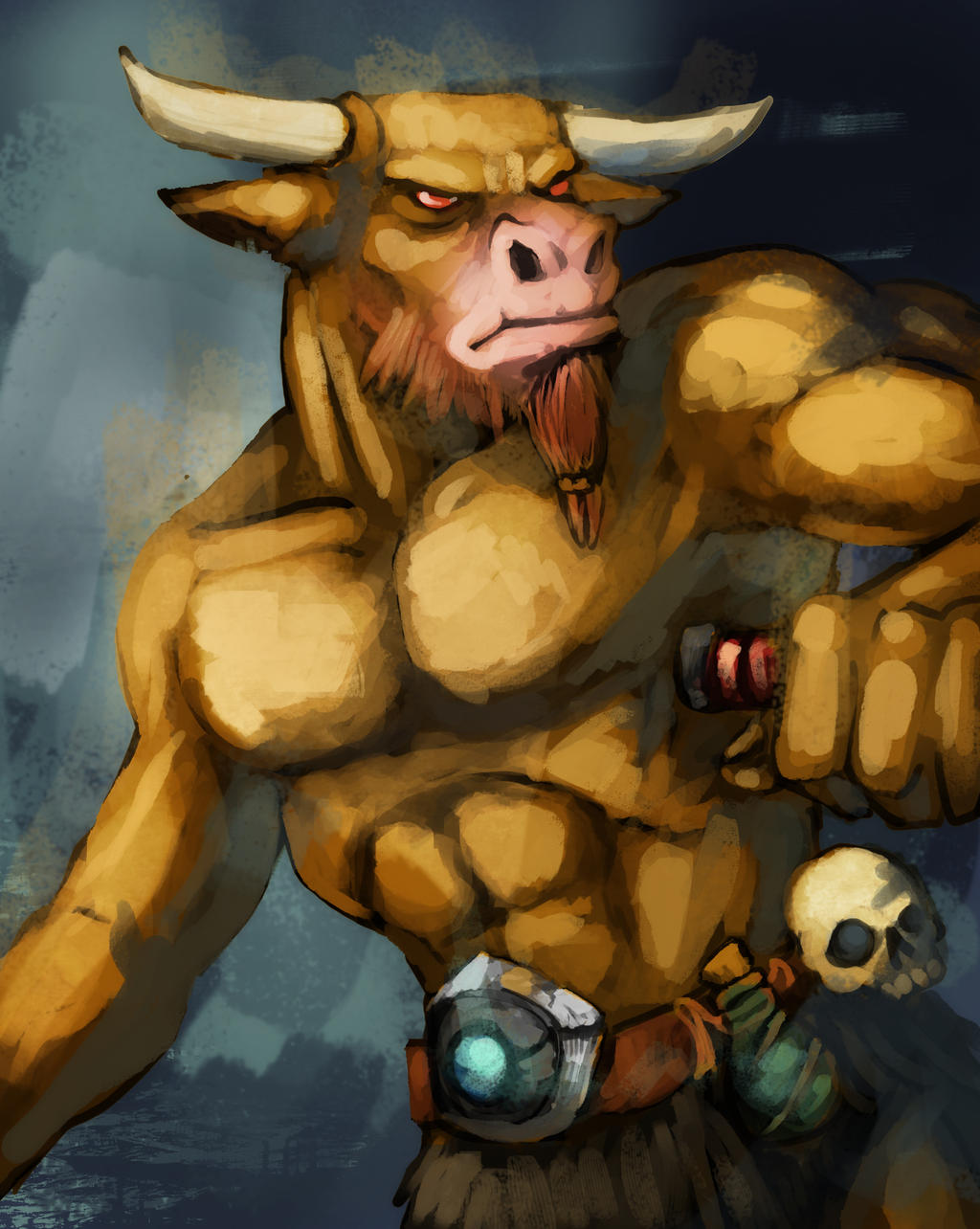 Minotaur sketch