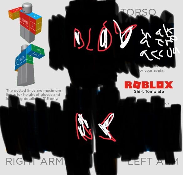 Old Roblox Shirt Template by Iwannakillmyself420 on DeviantArt