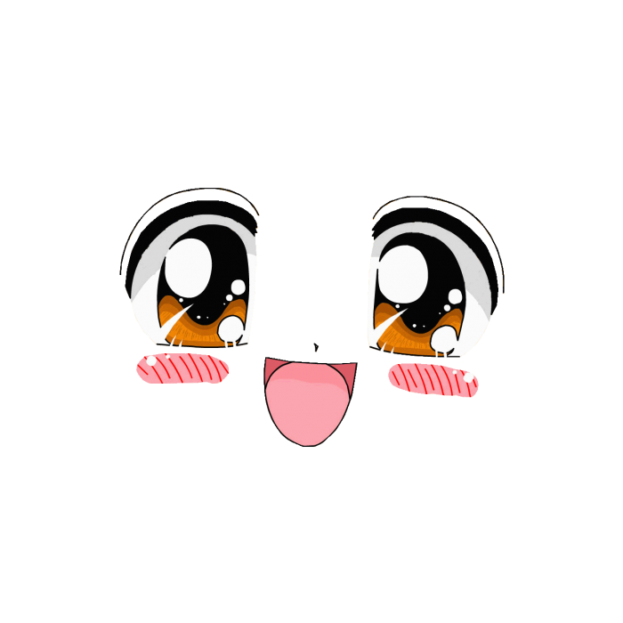 caras de roblox png :D 😁 in 2022, Cat coloring page, Super happy face,  Cute eyes drawing