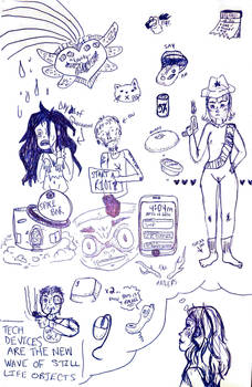 2020 Sketchbook - Page 9 (Doodledump)