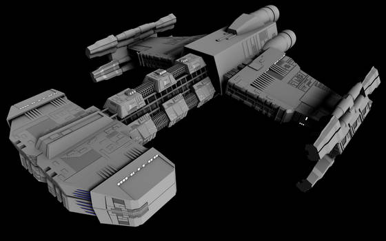 Starcraft Battlecruiser Clay