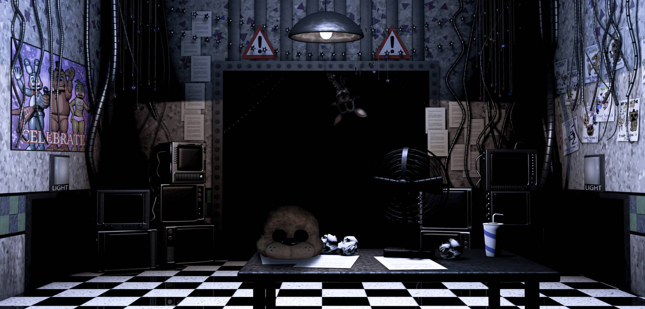 Fnaf 2 poster (Remake) by LeafGuardian on DeviantArt