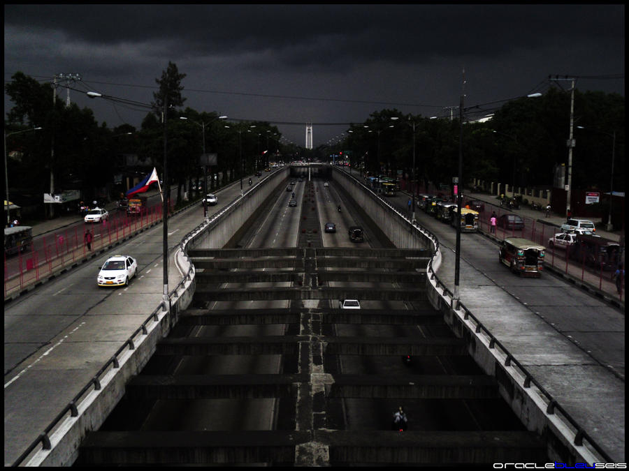 Quezon avenue going to QMC