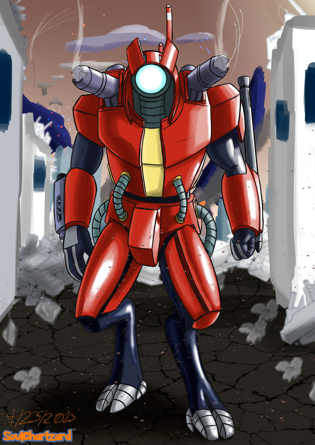 Geth Deviantart Geth Prime Cannon Digitalized by SoulCharizard on DeviantArt