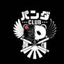 Panda Club Logo Design (White)