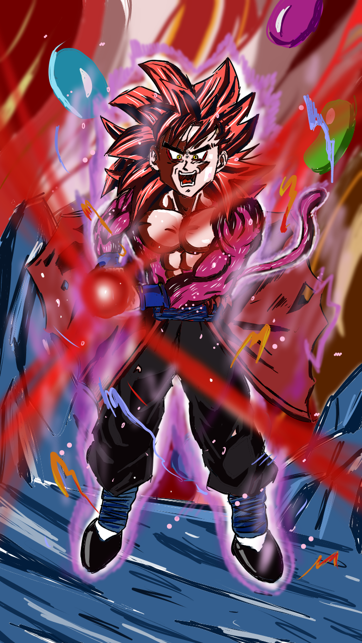 Full Power SSj4 Xeno Goku (LIMIT BREAK) by Black-X12 on DeviantArt