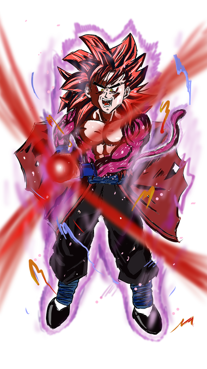 Goku Super Saiyan 8 Limit Breaker (My Version) by VectorxD115 on DeviantArt