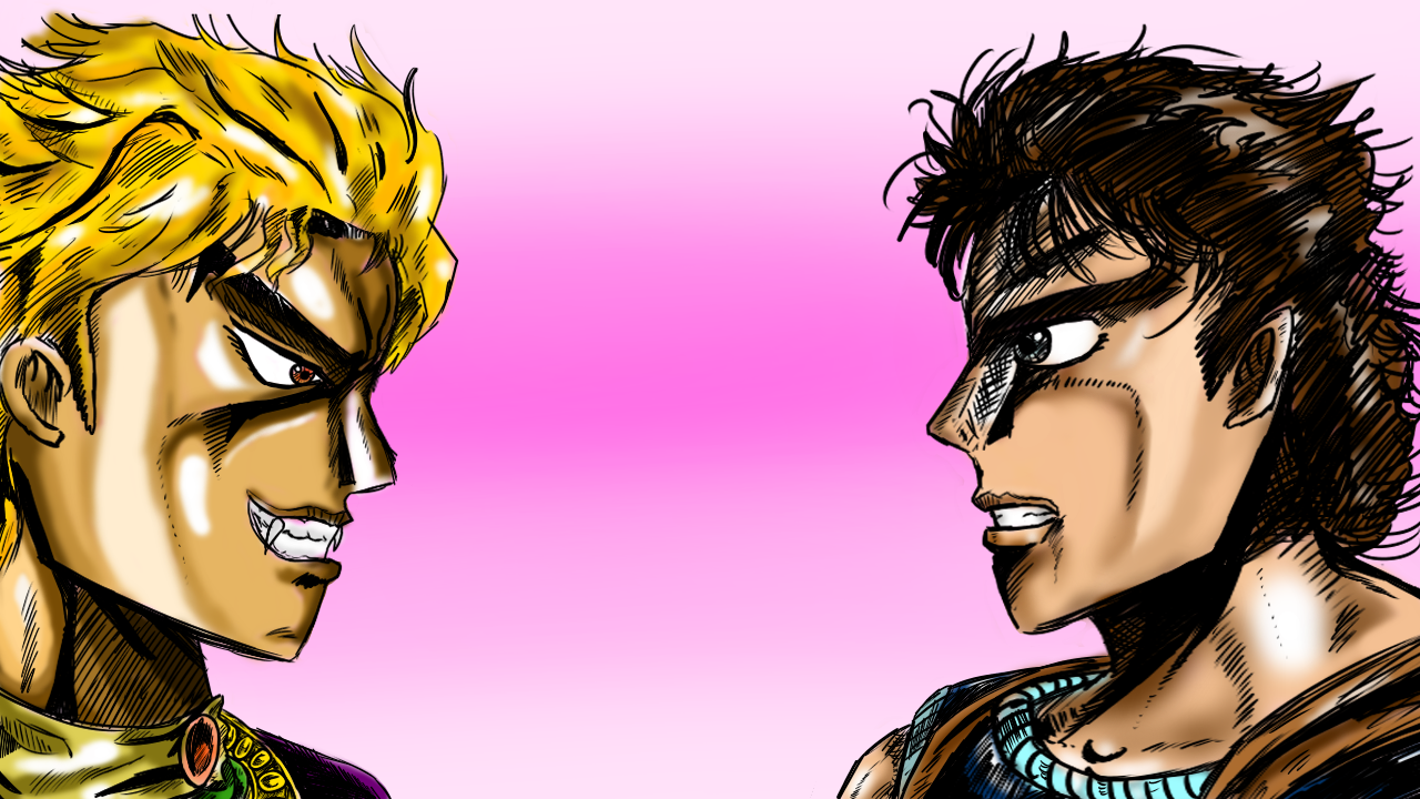 JOHNATHAN JOESTAR VS DIO BRANDO ☆JOJO FANART☆#6【SPEEDPAINT