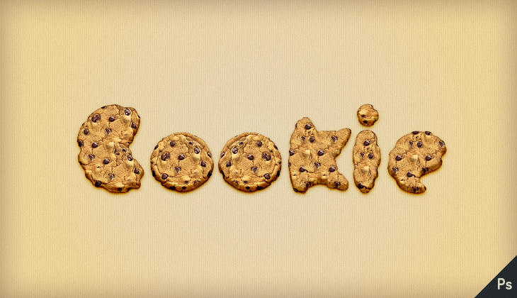 Cookie Text/graphics Tutorial: Cookie Text Effect by PSDchat on DeviantArt
