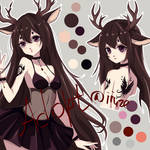 AUCTION OPEN (DEER GIRL) by IiUZe