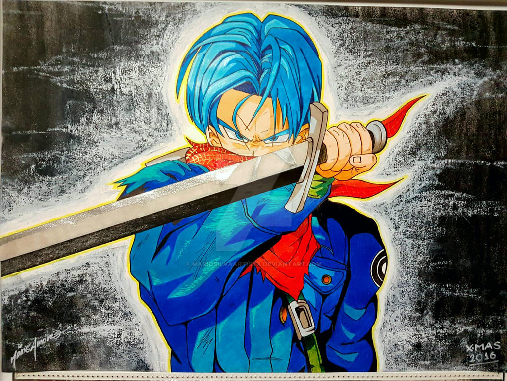 Trunks Dragon Ball Super by MarioSilvaArtista on DeviantArt