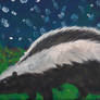 Skunk Painting