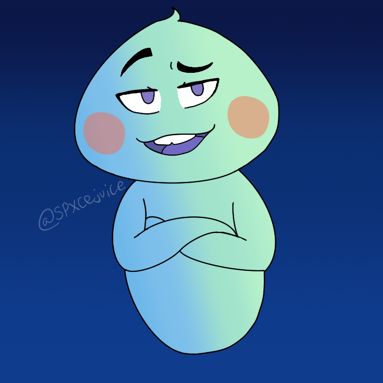 22 from Pixar's Soul (REUPLOAD) by spxcejuice on DeviantArt